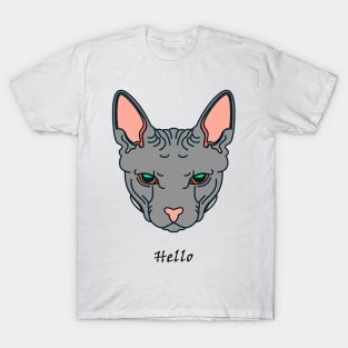 My cat say Hello T-Shirt